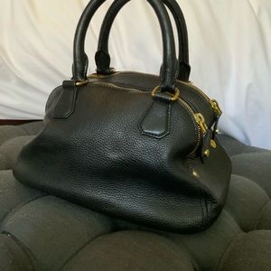 JCrew leather black bag, like new